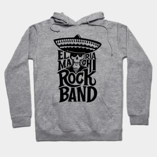 El Mariachi. Rock band Hoodie